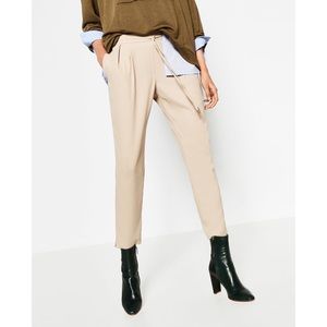Zara beige Trousers